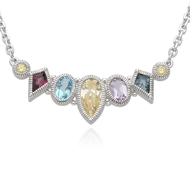 Judith Ripka Sterling Silver Necklace 245$
